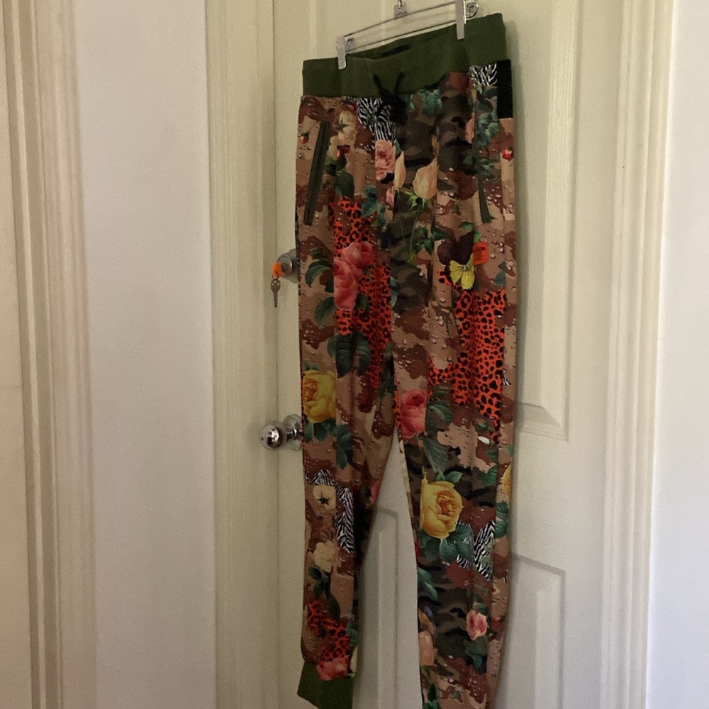 Reason Clothing Floral Print Fabric